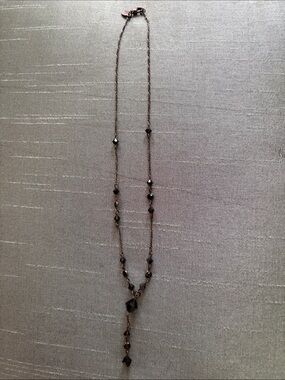 Elegant Cheryl Reis Swarovski Crystal Drop Y-Necklace for Women
